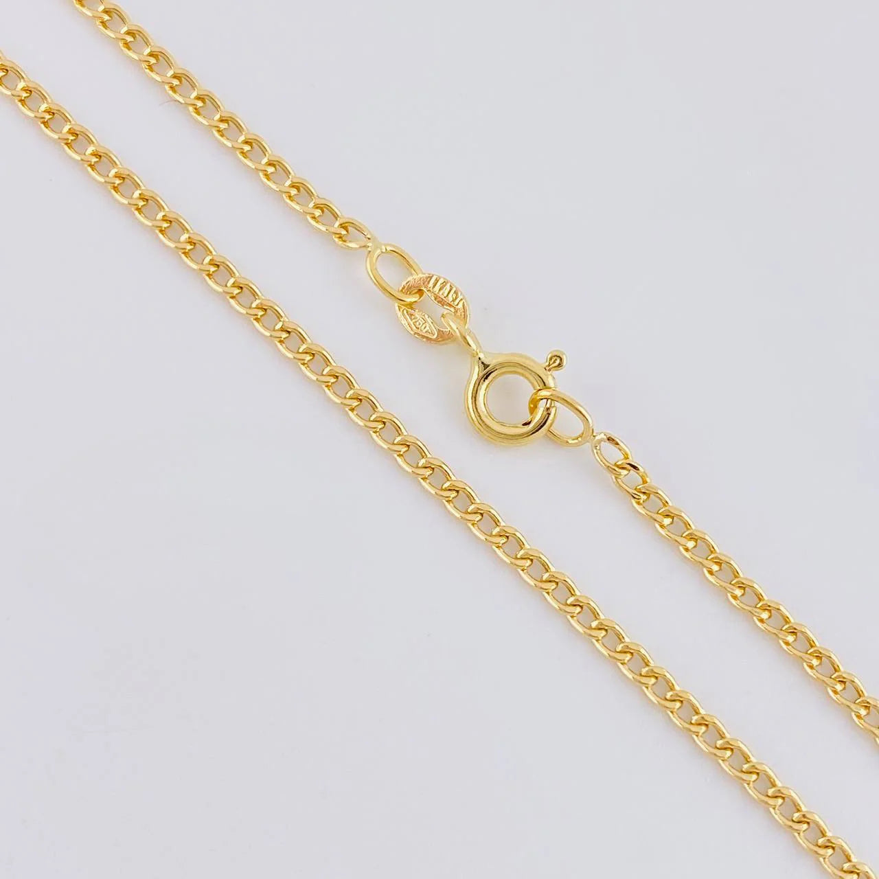 Cadena Cubana 2.03g ~ Oro Amarillo 18K