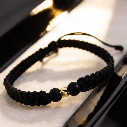 Pulsera 1 balin 4mm / Oro Amarillo 18k