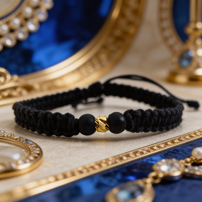 Pulsera 1 balin 4mm / Oro Amarillo 18k