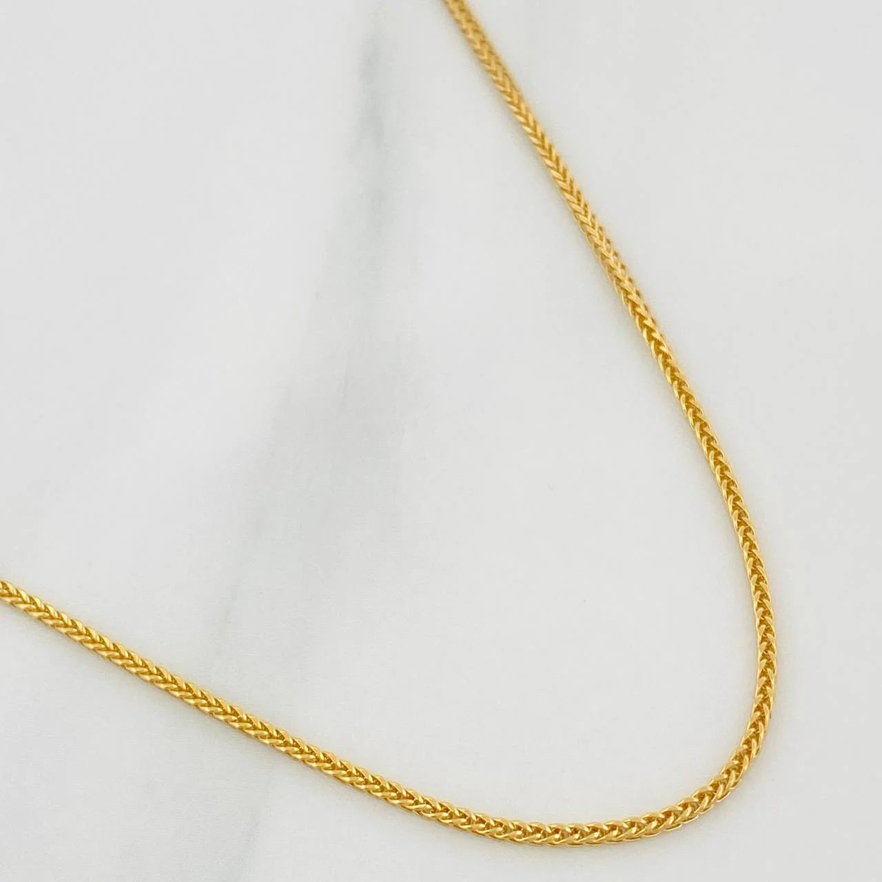 Cadena Franco Oro Amarillo 18k