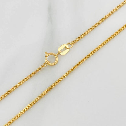 Cadena Franco Oro Amarillo 18k